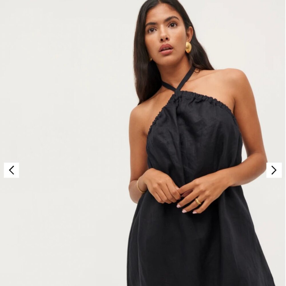 Reformation Maui Linen Dress